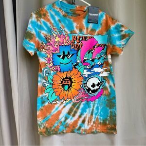 Pink Dolphin tie dye NWT tee ◾️ trippy ◾️ small